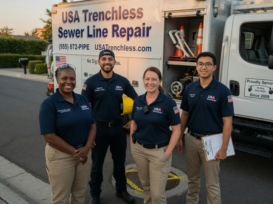 Sewer Line Repair company in Onalaska, TX